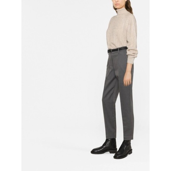 Brunello Cucinelli Tailored Trousers With Cotton Blend And Fit - NWT - Picture 3 of 4